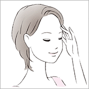 スキントリートメント（月1〜2回程度）イラスト