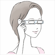 整肌＆赤外線イラスト
