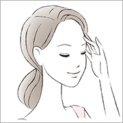 スキントリートメント（月1～2回程度）イラスト